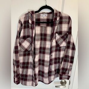 100%  Cotton Plaid Shirt